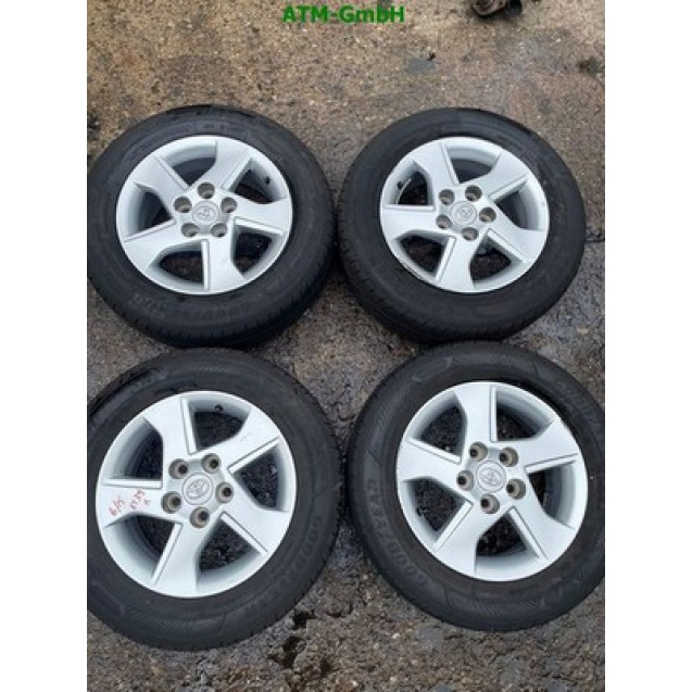 Alufelge Felge Felgen Alufelgen Toyota Yaris 2 II 5 Loch 6 J x 15 ET 39