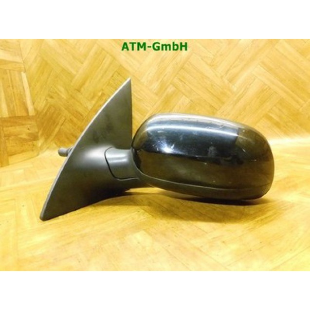 Seitenspiegel links mechanisch Opel Corsa C Farbcode 90U Schwarz