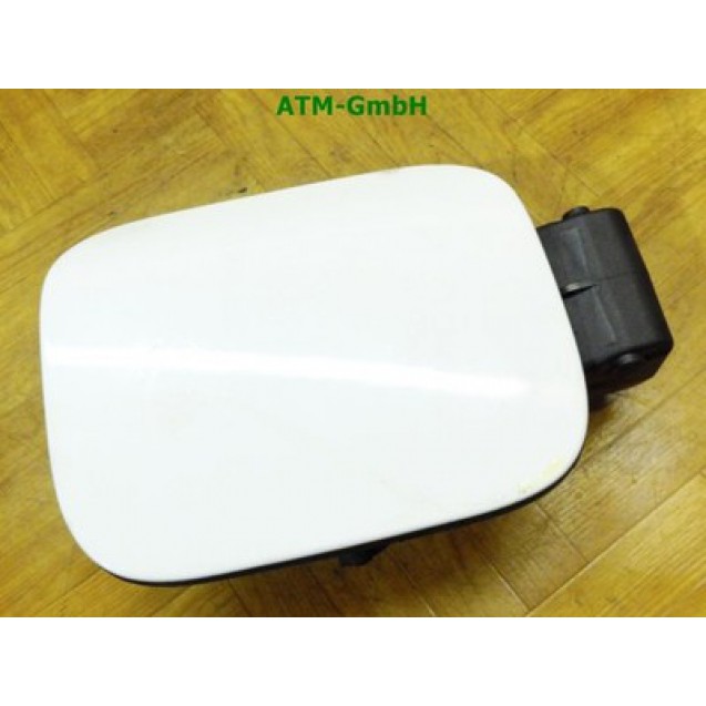 Tankklappe Tankdeckel Skoda Octavia 2 II Farbcode LF9E Candyweiss Bila Blanco
