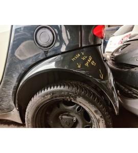 Kotflügel hinten links Smart 450 Farbcode EB1 EA4 Jack Black Schwarz