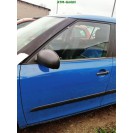 Tür vorne links Skoda Fabia 2 II 5 türig Farbcode 4590 LF5K Dynamicblau Dynamic