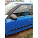 Tür vorne links Skoda Fabia 2 II 5 türig Farbcode 4590 LF5K Dynamicblau Dynamic