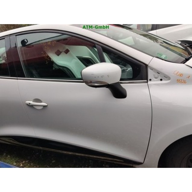 Tür vorne rechts Renault Clio 4 IV 5 türig Farbcode DV369 Blanc Glacier Weiß