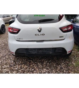 Stoßstange hinten Renault Clio 4 IV 5 türig Farbcode DV369 Blanc Glacier Weiß