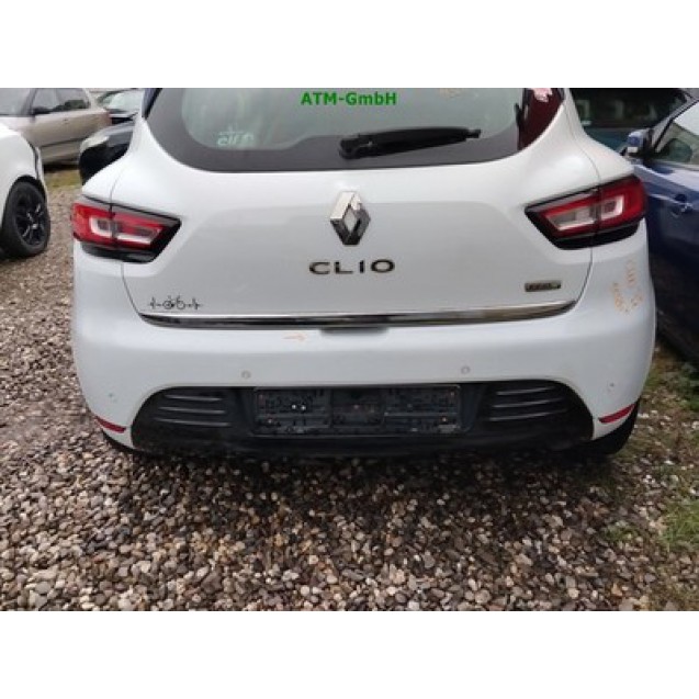 Stoßstange hinten Renault Clio 4 IV 5 türig Farbcode DV369 Blanc Glacier Weiß