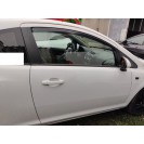 Tür rechts Opel Corsa D 3 türig Farbcode Z474 10U Casablanca Arctic Eis Weiss