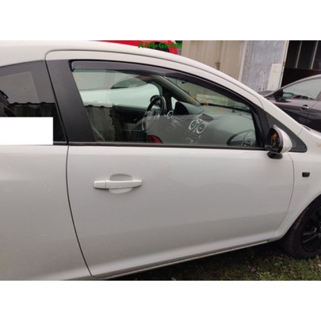 Tür rechts Opel Corsa D 3 türig Farbcode Z474 10U Casablanca Arctic Eis Weiss