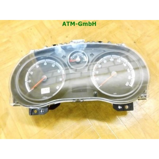 Tacho Kombiinstrument Opel Corsa D Gelaufen 122.000 KM