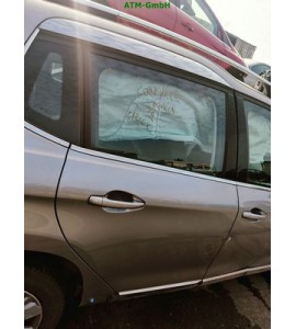 Tür hinten rechts Peugeot 2008 Farbcode KCA Farbe Grau Artense Metallic