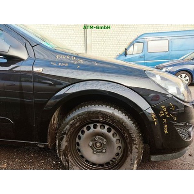 Kotflügel rechts Opel Astra H Farbcode Z20R Saphirschwarz Perl Beifahrerseite