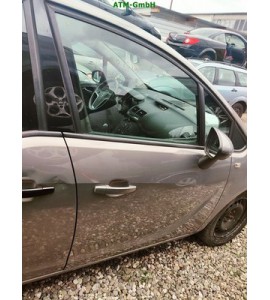 Tür vorne rechts Opel Meriva B Farbcode Z40W Muscatgrau Pepperdust Metallic