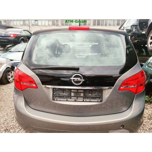 Heckklappe Opel Meriva B Farbcode Z40W GJM Muscatgrau Pepperdust Metallic