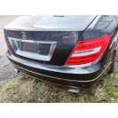 Stoßstange hinten Mercedes Benz C-Klasse W204 Farbcode 183 Magnetitschwarz Met