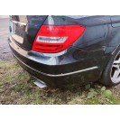 Stoßstange hinten Mercedes Benz C-Klasse W204 Farbcode 183 Magnetitschwarz Met