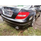 Stoßstange hinten Mercedes Benz C-Klasse W204 Farbcode 183 Magnetitschwarz Met