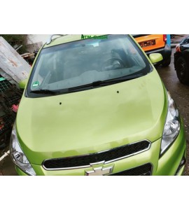 Motorhaube Chevrolet Spark Farbe Grün