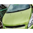 Motorhaube Chevrolet Spark Farbe Grün