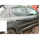 Tür hinten rechts Peugeot 207 Farbcode KTP Grau Shark Metallic