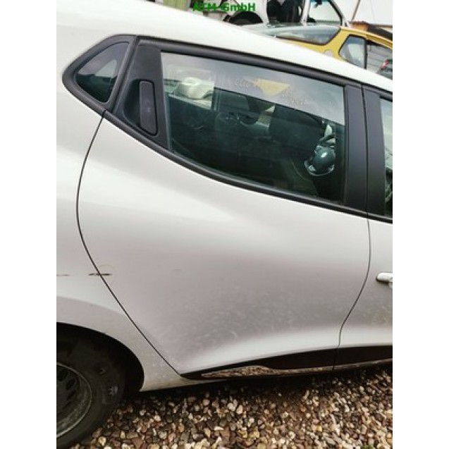 Tür hinten rechts Renault Clio 4 IV Farbcode DV369 Farbe Weiss Blanc Glacier