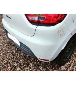 Stoßstange hinten Renault Clio 4 IV 5 türig Farbcode DV369 Weiss Blanc Glacier