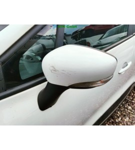 Seitenspiegel links Renault Clio 4 IV Farbcode DV369 Farbe Weiss Blanc Glacier