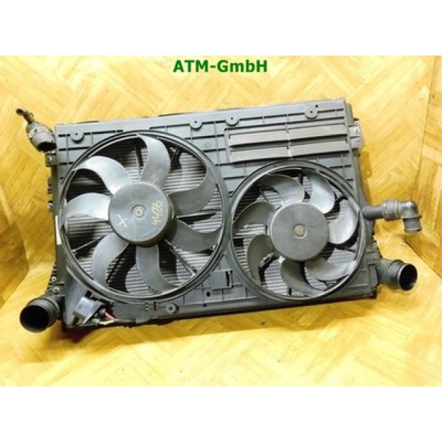 Elektrolüfter Wasserkühler Kühlerlüfter Lüfter Skoda Octavia 2 II 1K0121251DM