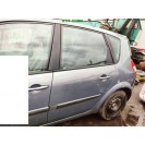 Tür hinten links Renault Scenic 2 II Farbcode TE266 Grau Gris Acier Metallic