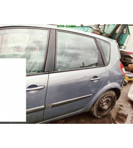 Tür hinten links Renault Scenic 2 II Farbcode TE266 Grau Gris Acier Metallic