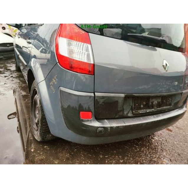 Stoßstange hinten Renault Scenic 2 II Farbcode TE266 Grau Gris Acier Metallic