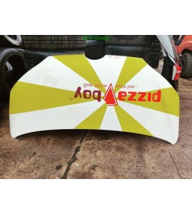 Motorhaube VW UP Farbcode LB9A Farbe Candyweiss Weiss