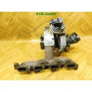 Turbolader Abgaskrümmer VW Caddy 3 III Garrett 778668-2 03L253016T