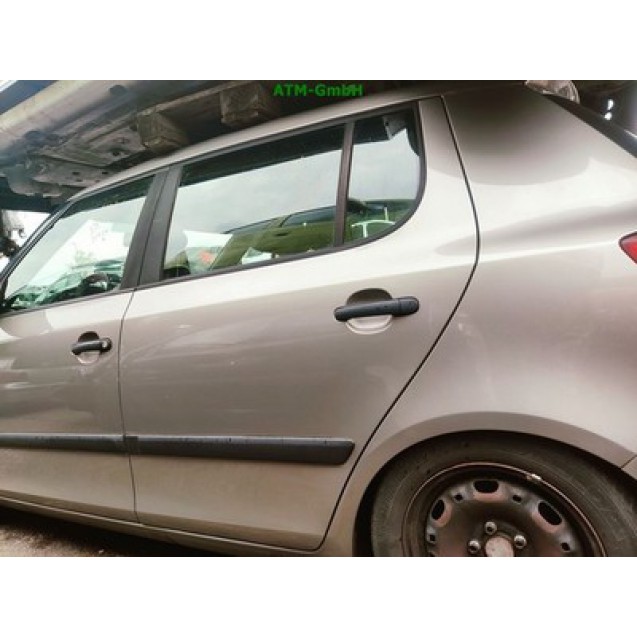 Tür hinten links Skoda Fabia 2 II Farbcode LF8H Cappuccino Beige Metallic