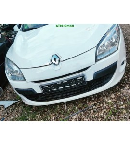 Stoßstange vorne Renault Megane 3 III Farbcode DV369 Blanc Glacier Weiss