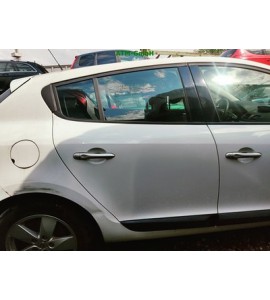Tür hinten rechts Renault Megane 3 5 türig Farbcode DV369 Blanc Glacier Weiss