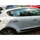 Tür hinten rechts Renault Megane 3 5 türig Farbcode DV369 Blanc Glacier Weiss