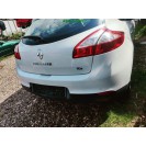 Stoßstange hinten Renault Megane 3 5 türig Farbcode DV369 Blanc Glacier Weiss
