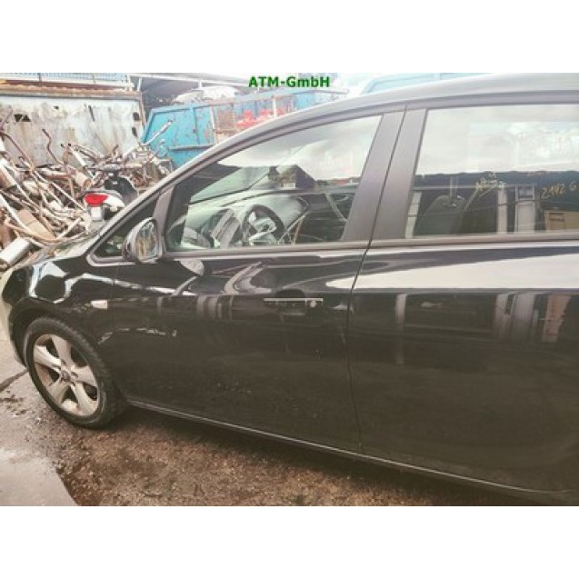 Tür vorne links Opel Astra J Farbcode Z20R GBG Saphirschwarz Metallic