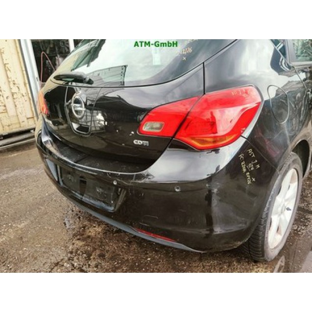 Stoßstange hinten Opel Astra J 5 türig Farbcode Z20R GBG Saphirschwarz Metallic