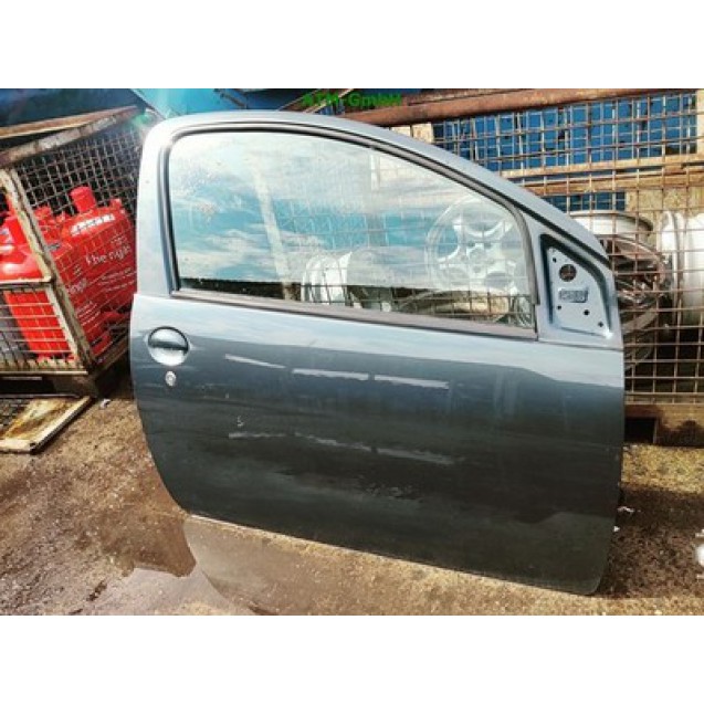 Tür vorne rechts Toyota Aygo 3 türig Farbcode 1E0 Dunkelgrau Dark Grey Metallic