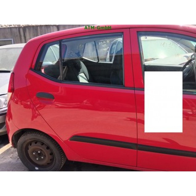 Tür hinten rechts Hyundai i10 5 türig Farbcode H4 Farbe Electric Red Rot