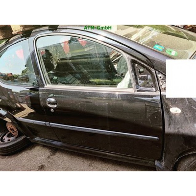 Tür vorne rechts Citroen C1 5 türig Farbcode EXZ Farbe Schwarz Metallic