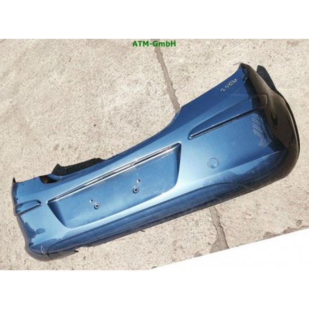 Stoßstange hinten Opel Corsa D Farbcode Z168 4XU Metro Blau Metroblau Perl