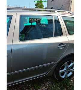 Tür hinten links Skoda Octavia 2 II Farbcode LF8H Cappuccino Beige Metallic