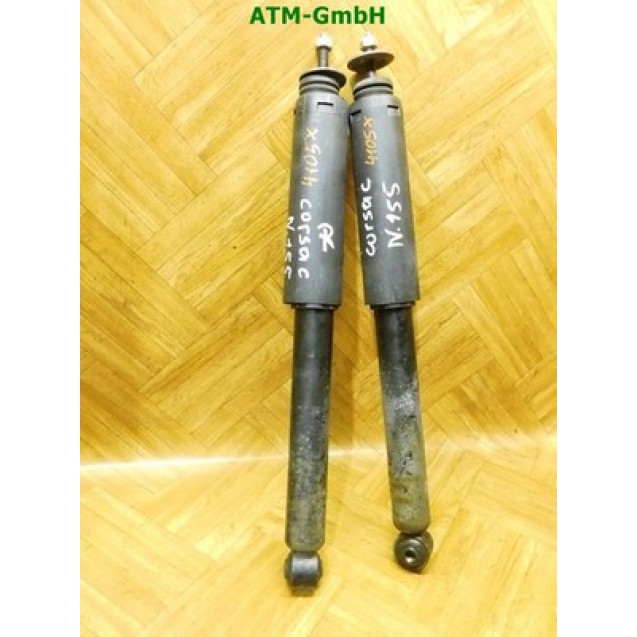 Federbein Pralldämpfer Stoßdämpfer x 2 Stück hinten Opel Corsa C
