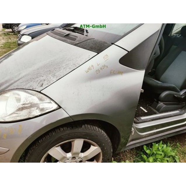 Kotflügel links Mercedes Benz A-Klasse W169 Farbcode 748 Kometgrau Metallic