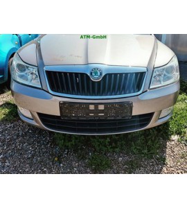 Stoßstange vorne Skoda Octavia 2 II Farbcode LF8H Cappuccino Beige Metallic