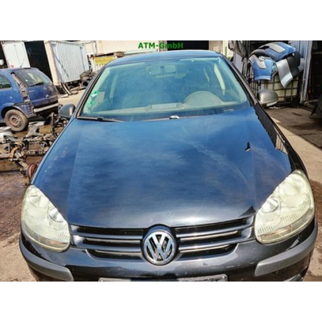 Motorhaube VW Golf 5 V Farbcode LC9Z Farbe Schwarz Black Magic Perleffekt