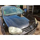 Motorhaube VW Golf 5 V Farbcode LC9Z Farbe Schwarz Black Magic Perleffekt
