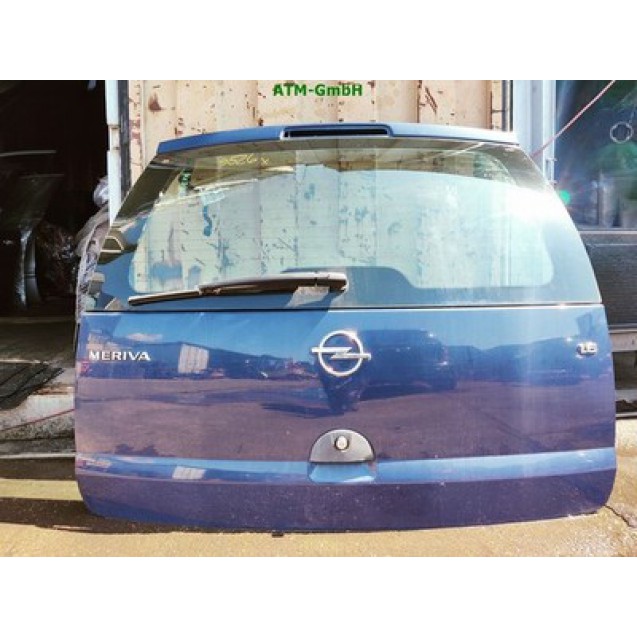Heckklappe Opel Meriva A Farbcode 4DU Farbe Blau