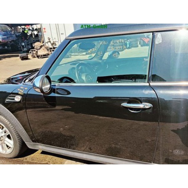 Tür vorne links Mini Cooper D Clubman R55 Farbcode A94 Midnight Black Metallic